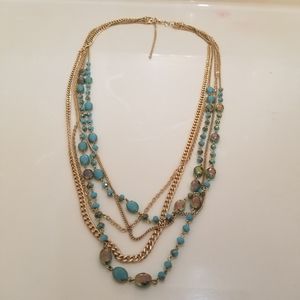 Fashion Blue Necklace - Premier Designs